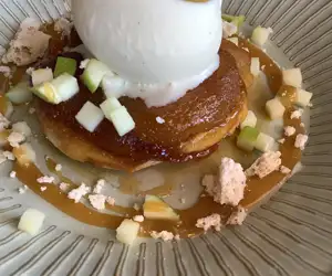 Apple tatin from Bistro Colette in Bend, OR.